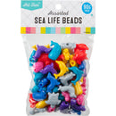 Art Star Assorted Colour and Design Sea Life Beads 90g Pack