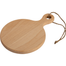 Rosy Brown Urban Crafter Beech Round Serving Board 11.7x17x1.2cm Woodcraft