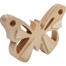 Tan Tim and Tess Pine Butterfly Kids Craft Basics