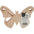 Tan Tim and Tess Pine Butterfly Kids Craft Basics