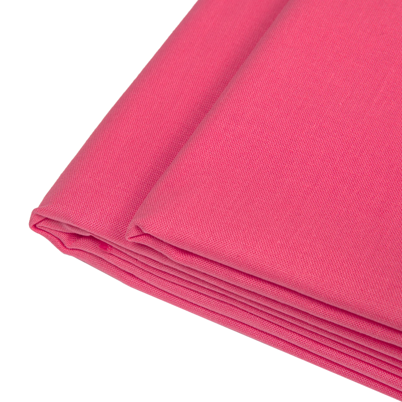 Solid Colour Quilting and Craft Fabric-Rose 100% Cotton, 112cm X 2m, 140gsm (1 Piece)