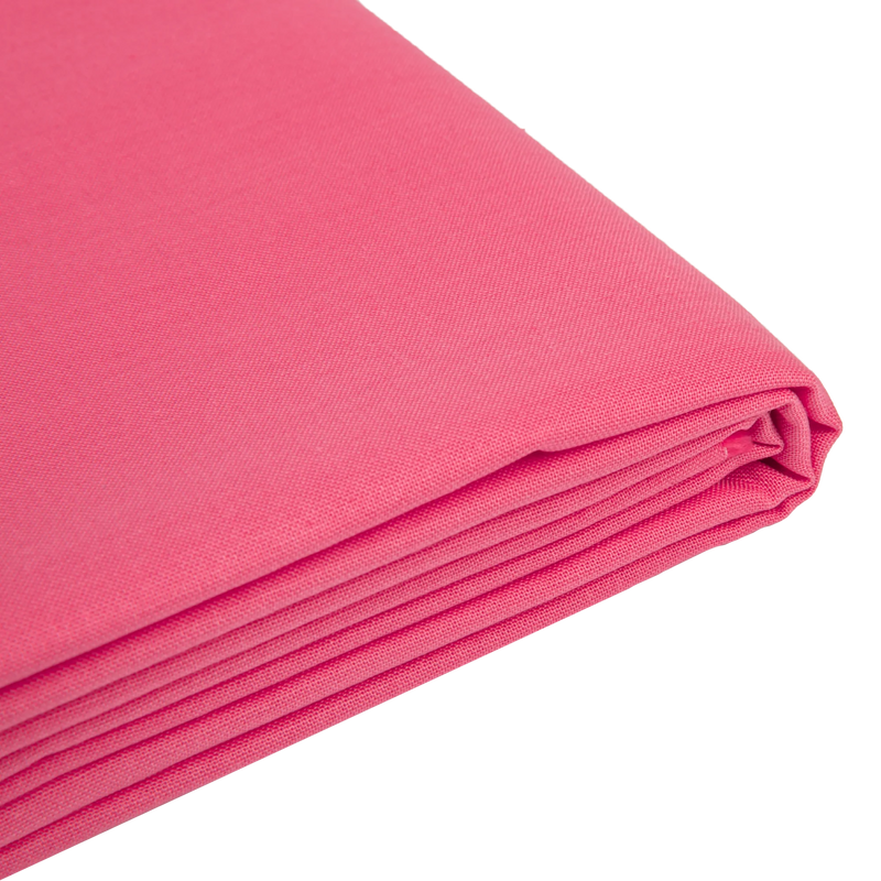Solid Colour Quilting and Craft Fabric-Rose 100% Cotton, 112cm X 2m, 140gsm (1 Piece)