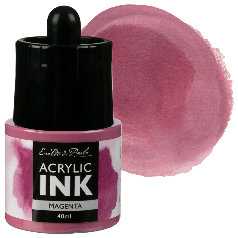 Eraldo Di Paolo Acrylic Ink 40ml - Magenta