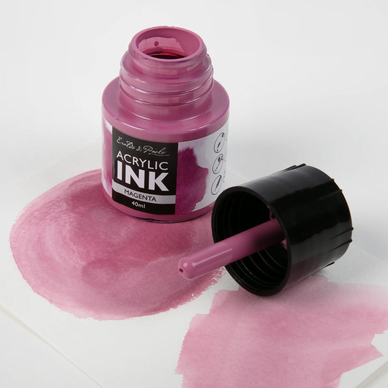 Eraldo Di Paolo Acrylic Ink 40ml - Magenta