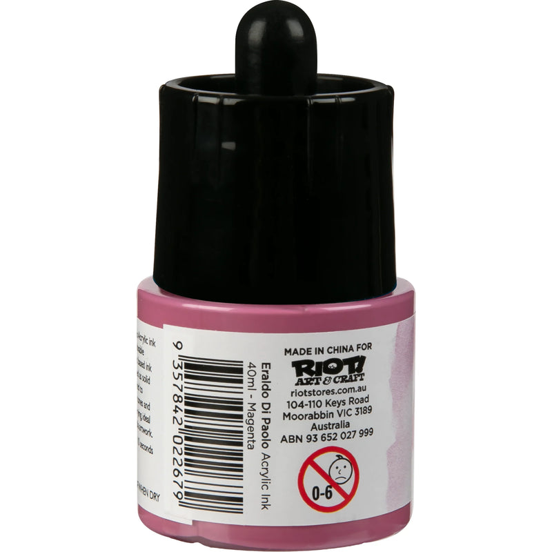 Eraldo Di Paolo Acrylic Ink 40ml - Magenta