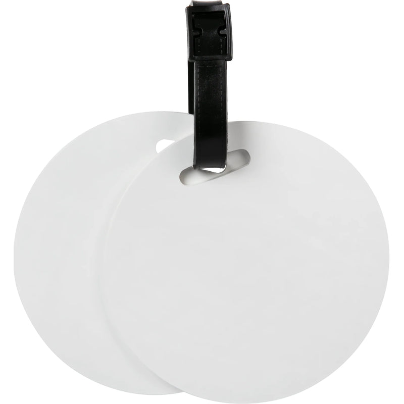 Personalisable Plastic Luggage Tag-Round 10cm