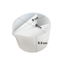 Urban Crafter Silicone Pouring  Split Cup - 3 Sections