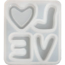 Urban Crafter LOVE Silicone Mold 5.8x5x0.8cm