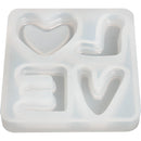 Urban Crafter LOVE Silicone Mold 5.8x5x0.8cm