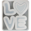 Urban Crafter LOVE Silicone Mold 5.8x5x0.8cm