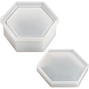 Urban Crafter Silicone Hexagon Storage Mold 9x8x3.7cm