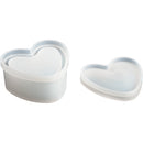 Urban Crafter Heart Box  Silicone Mold 8x7.2x3.7cm