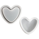 Urban Crafter Heart Box  Silicone Mold 8x7.2x3.7cm