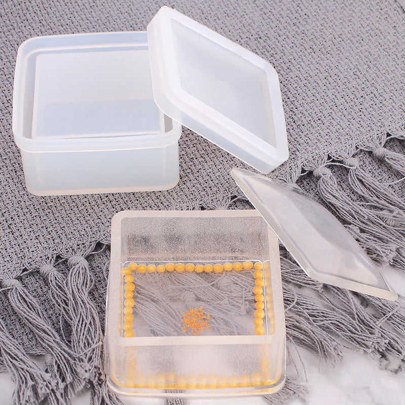 Urban Crafter Square Box Silicone Mold 8x8x3.7cm
