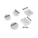 Urban Crafter Regular Pendants Molds (5 Piece)