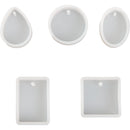 Urban Crafter Regular Pendants Molds (5 Piece)