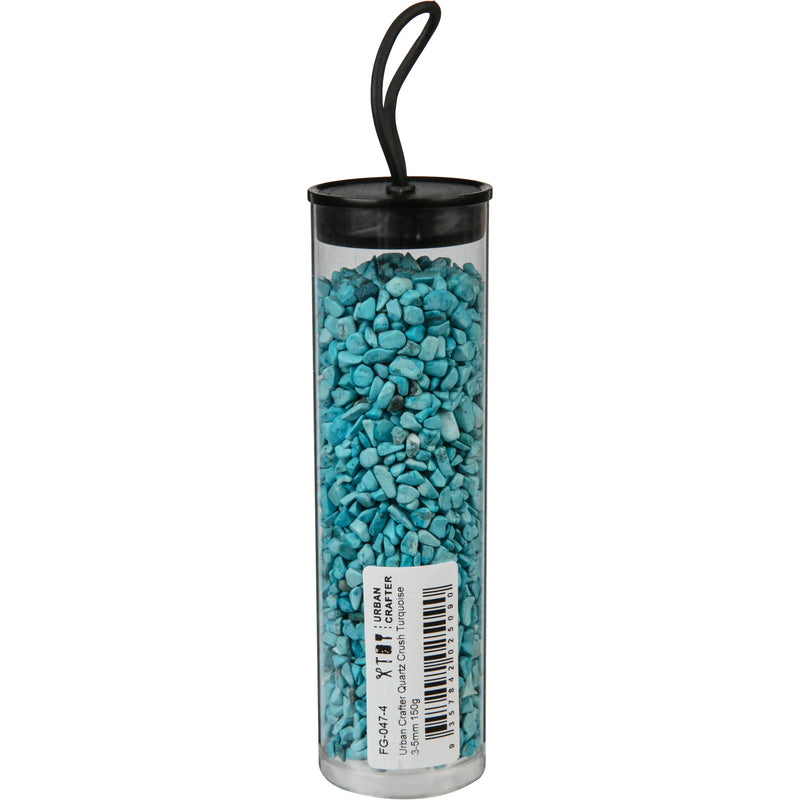 Urban Crafter Quartz Crush  Turquoise 3-5mm 150g
