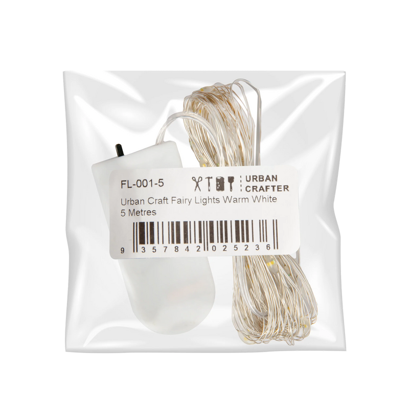 Urban Craft Fairy Lights Warm White 5 Metres