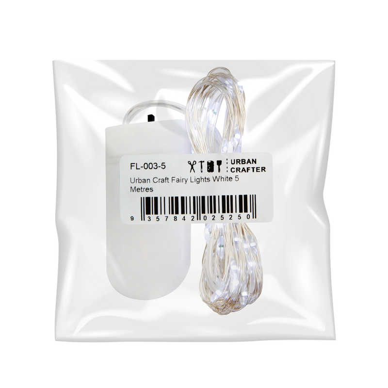 Urban Craft Fairy Lights White  5 Metres