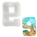 Urban Crafter - Large Number Silicone Mold  - 9 - 16.3x11.8cm