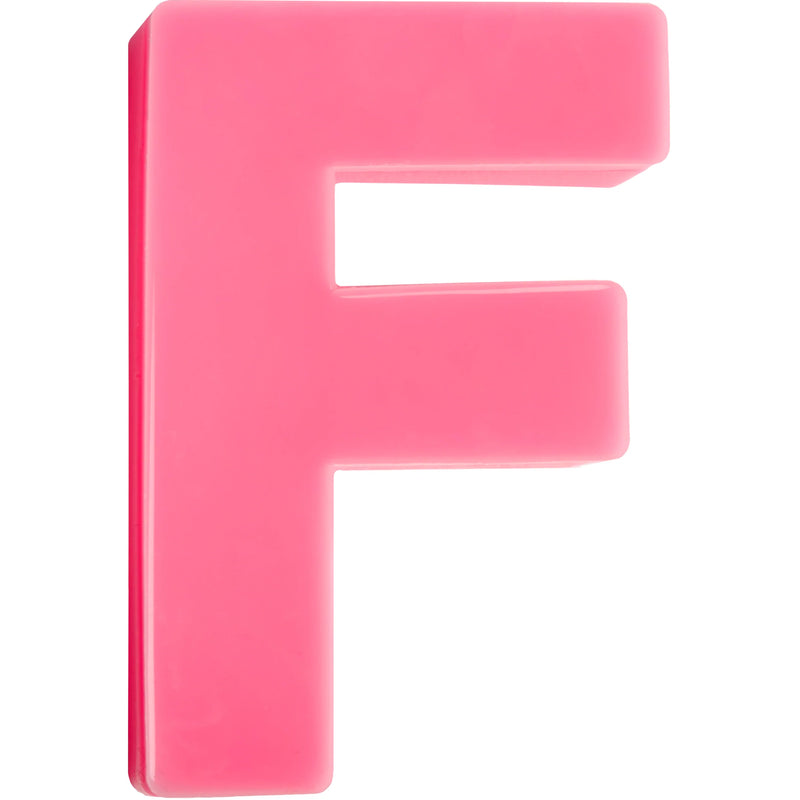 Urban Crafter - Large  Alphabet Silicone Mold  - F -Height:15.2cm