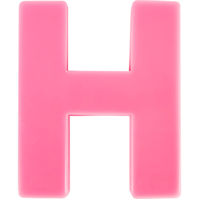Urban Crafter - Large  Alphabet Silicone Mold  - H -Height:15.2cm