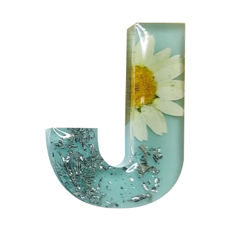 Urban Crafter - Large  Alphabet Silicone Mold  - J -Height:15.2cm