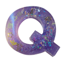 Urban Crafter - Large  Alphabet Silicone Mold  - Q -Height:15.2cm