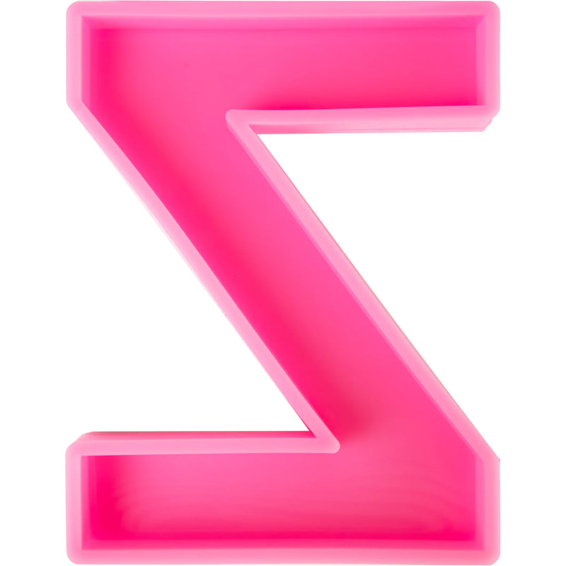Urban Crafter - Large  Alphabet Silicone Mold  - Z -Height:15.2cm