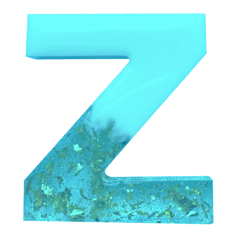 Urban Crafter - Large  Alphabet Silicone Mold  - Z -Height:15.2cm
