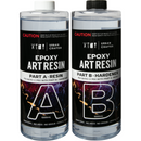 Black Urban Crafter Epoxy Resin Kit 1:1, 2Lt (1Lt + 1Lt) Resin Craft