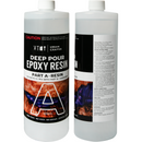 Black Urban Crafter Deep Pour Epoxy Resin Kit 2:1, 1.5Lt (1Lt + 500ml) Resin Craft