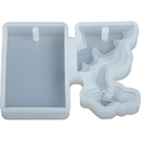 Urban Crafter Silicone Beach Topographic Pendant Mould-Square