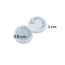 Urban Crafter Silicone Beach Topographic Pendant Mould-Round