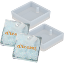 Urban Crafter Silicone Jewellery Mould- Square Earring Moulds (Set of 2)