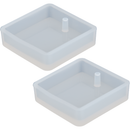 Urban Crafter Silicone Jewellery Mould- Square Earring Moulds (Set of 2)