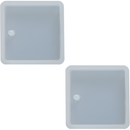 Urban Crafter Silicone Jewellery Mould- Square Earring Moulds (Set of 2)