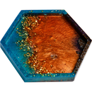 Urban Crafter Resin Mould Hexagon Edged Coaster