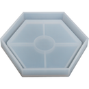 Urban Crafter Resin Mould Hexagon Edged Coaster