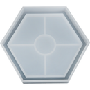 Urban Crafter Resin Mould Hexagon Edged Coaster