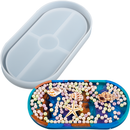 Urban Crafter Silicone Mould Oval Dish-Clear