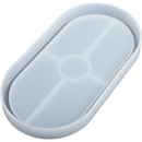 Urban Crafter Silicone Mould Oval Dish-Clear