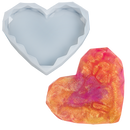 Urban Crafter Silicone Mould-Diamond Heart, Small