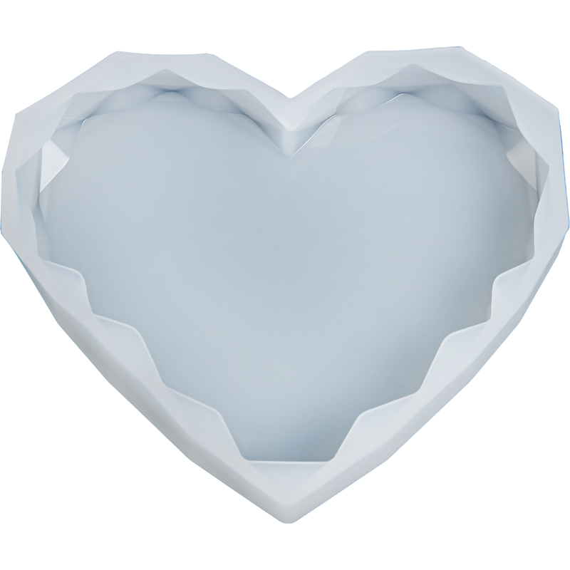 Urban Crafter Silicone Mould-Diamond Heart, Small