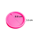 Urban Crafter Round Keyring Mould-Round Keyring, Large