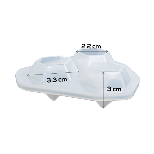 Urban Crafter Crystal Mould (3 Piece)