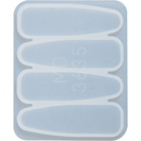 Urban Crafter Hair Clip Mould-Solid Shapes
