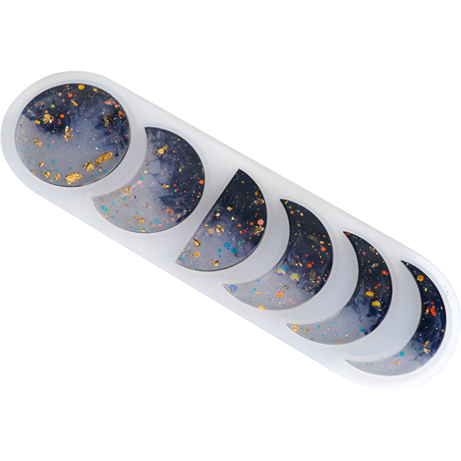 Urban Crafter Moon Phases Silicone Resin Mould-Small