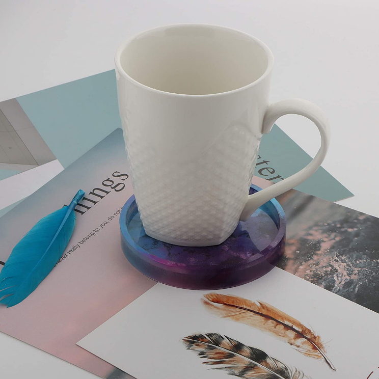 Urban Crafter Small Round Edge Coaster Mould