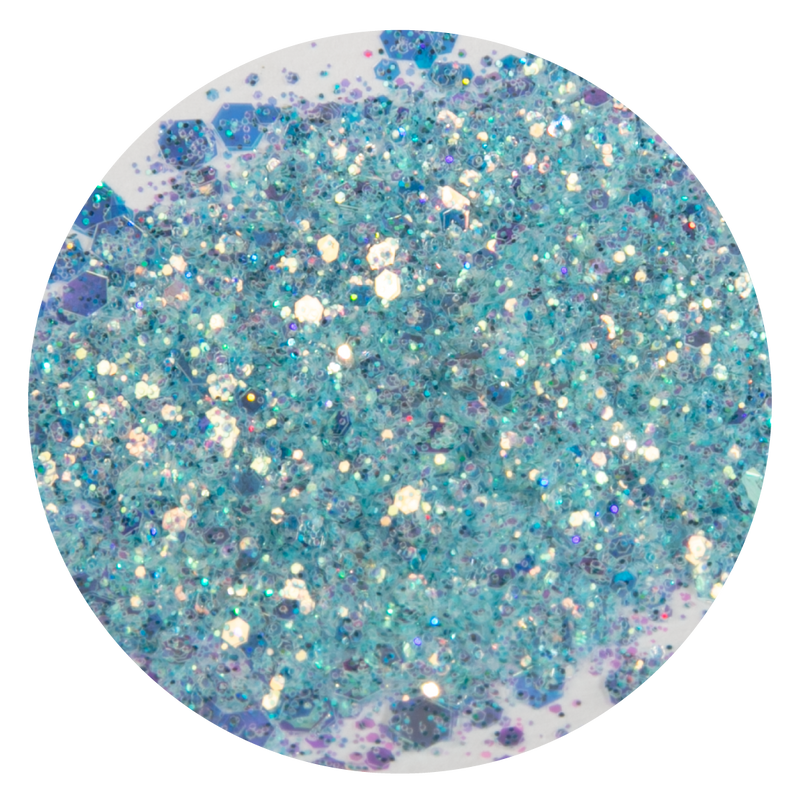 Urban Crafter Mixology Opal Chunky Glitter-Sky Blue Opal 10g